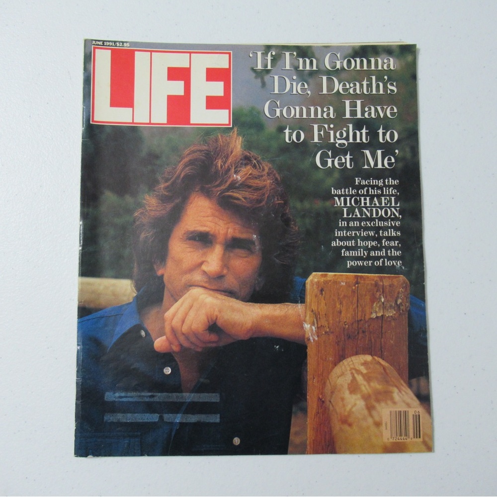LIFE Magazine Michael Landon Vintage June 1991